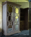 Mirrored-armoire