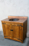 sedona sink copper top