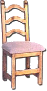 Sil 4 solid wood chair