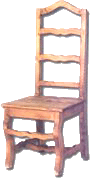 Sil 6 solid wood chair
