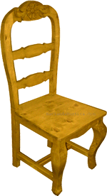 Sil 7 solid wood chair