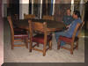 Roundalder wood table