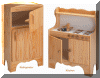 kids-pine-kitchen solid wood